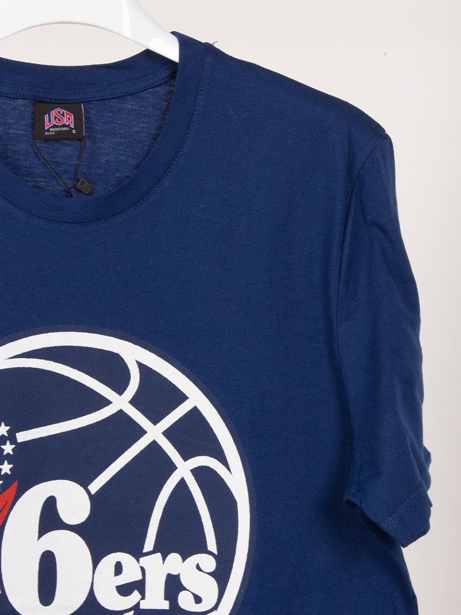 76ers Philadelphia Lacivert Basketbol Unisex Tişört NT700 76ers Philadelphia Lacivert Basketbol Unisex Tişört NT700