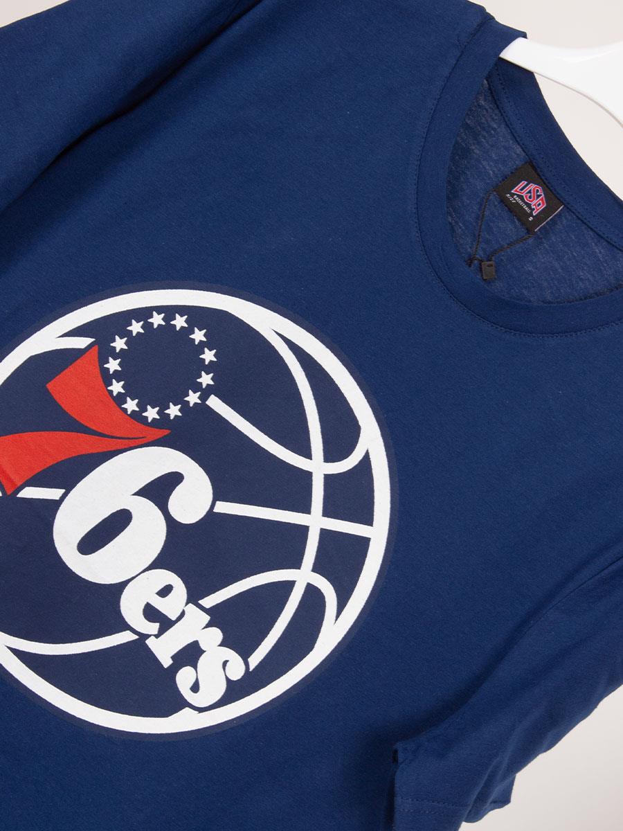 76ers Philadelphia Lacivert Basketbol Unisex Tişört NT700 76ers Philadelphia Lacivert Basketbol Unisex Tişört NT700