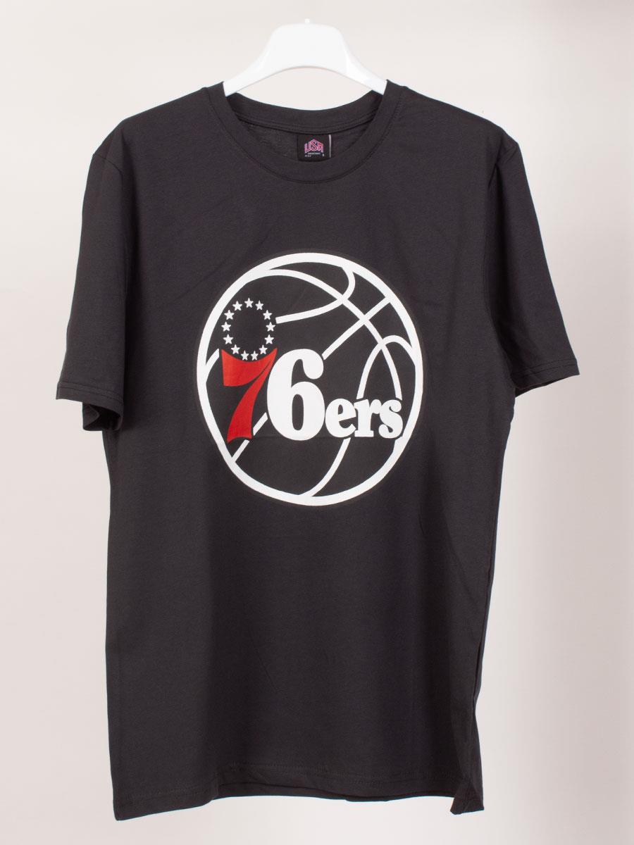 76ers Philadelphia Siyah Basketbol Unisex Tişört NT703 76ers Philadelphia Siyah Basketbol Unisex Tişört NT703