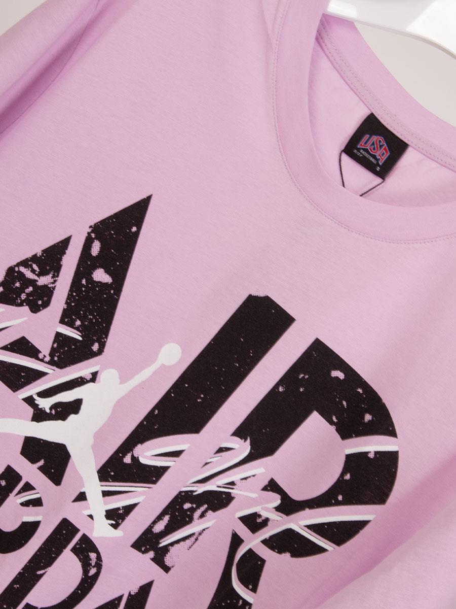 Air Jordan Lila Basketbol Unisex Tişört NT713 Air Jordan Lila Basketbol Unisex Tişört NT713