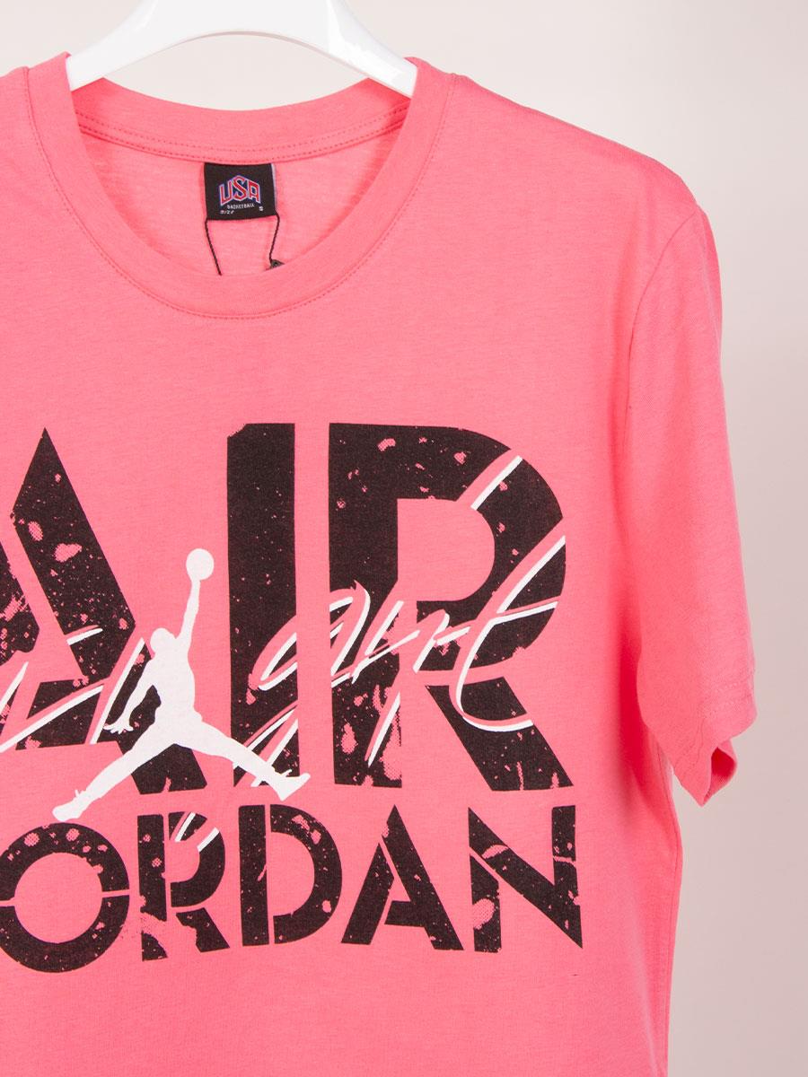 Air Jordan Pembe Basketbol Unisex Tişört NT708 Air Jordan Pembe Basketbol Unisex Tişört NT708