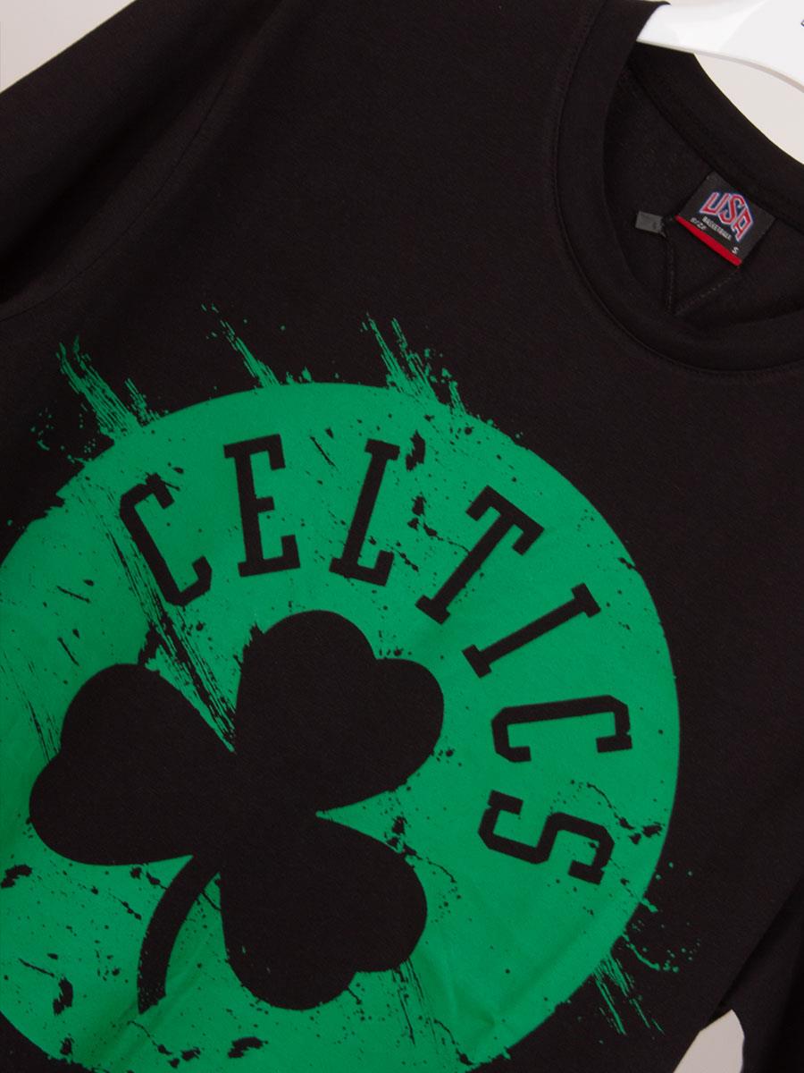 Boston Celtics Siyah Basketbol Unisex Tişört NT699 Boston Celtics Siyah Basketbol Unisex Tişört NT699
