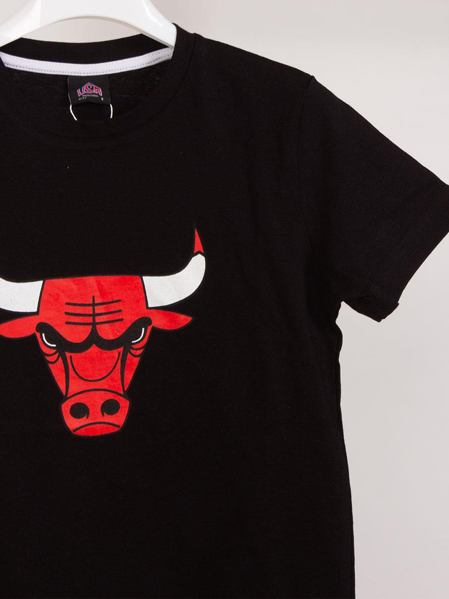 Chicago Bulls Siyah Basketbol Unisex Tişört NT715 Chicago Bulls Siyah Basketbol Unisex Tişört NT715