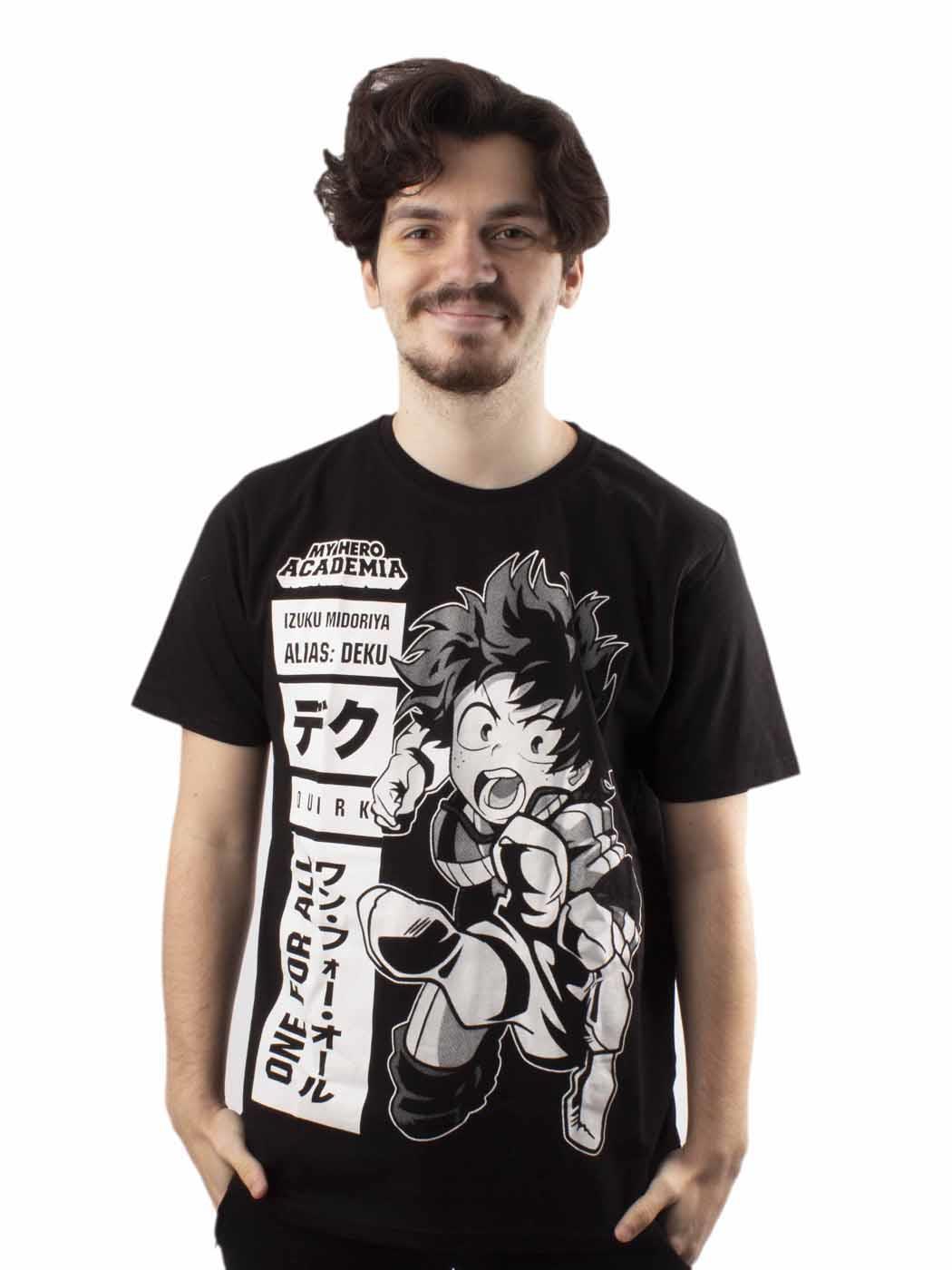 Deku My Hero Academia Anime Tişört Deku My Hero Academia Anime Tişört