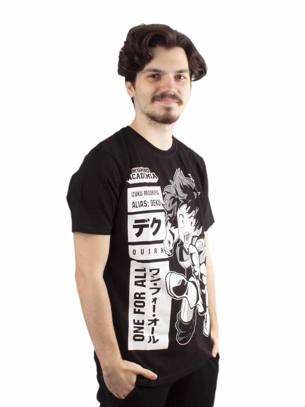 Deku My Hero Academia Anime Tişört Deku My Hero Academia Anime Tişört