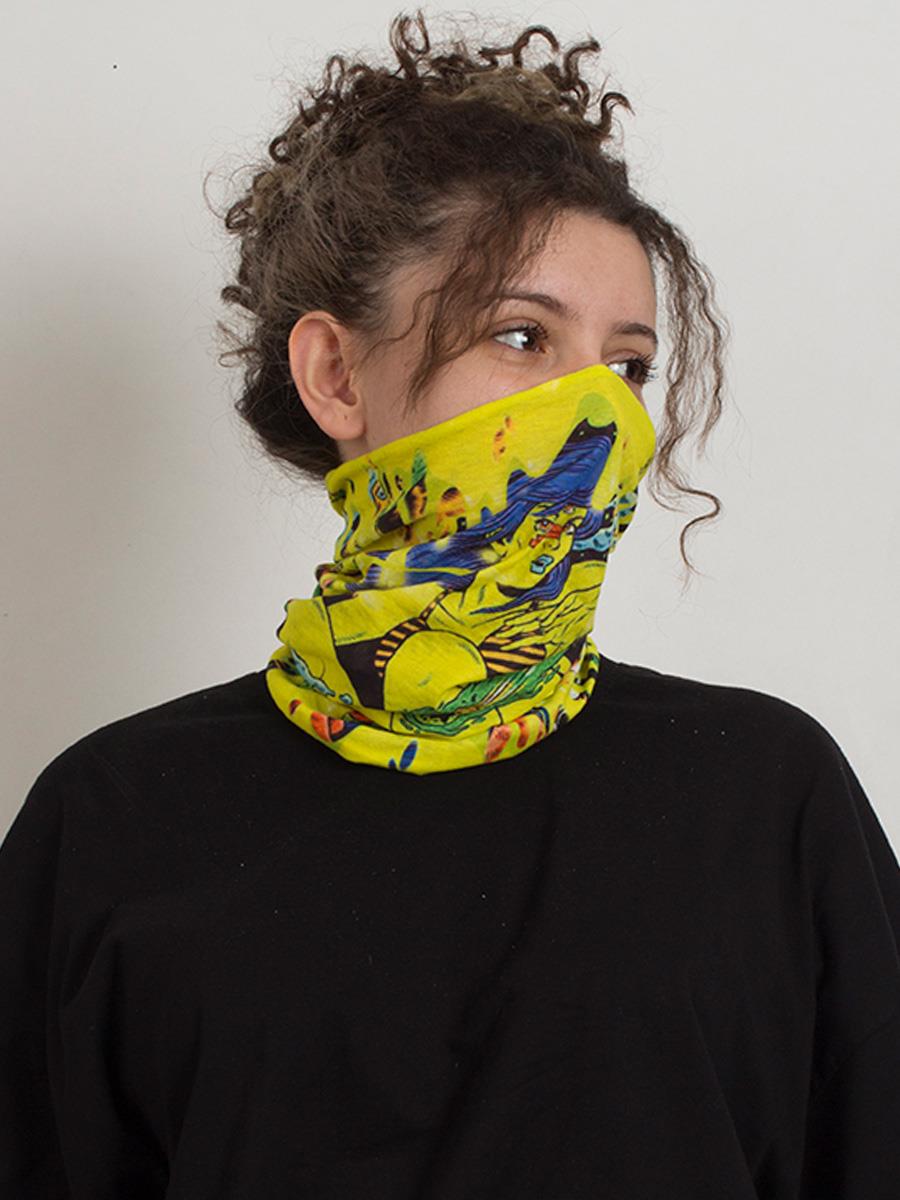 Desenli Unisex Mikrofiber Kapalı Bandana 8751 Desenli Unisex Mikrofiber Kapalı Bandana 8751