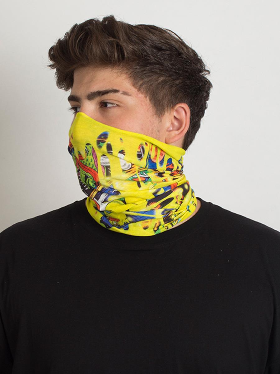 Desenli Unisex Mikrofiber Kapalı Bandana 8751 Desenli Unisex Mikrofiber Kapalı Bandana 8751