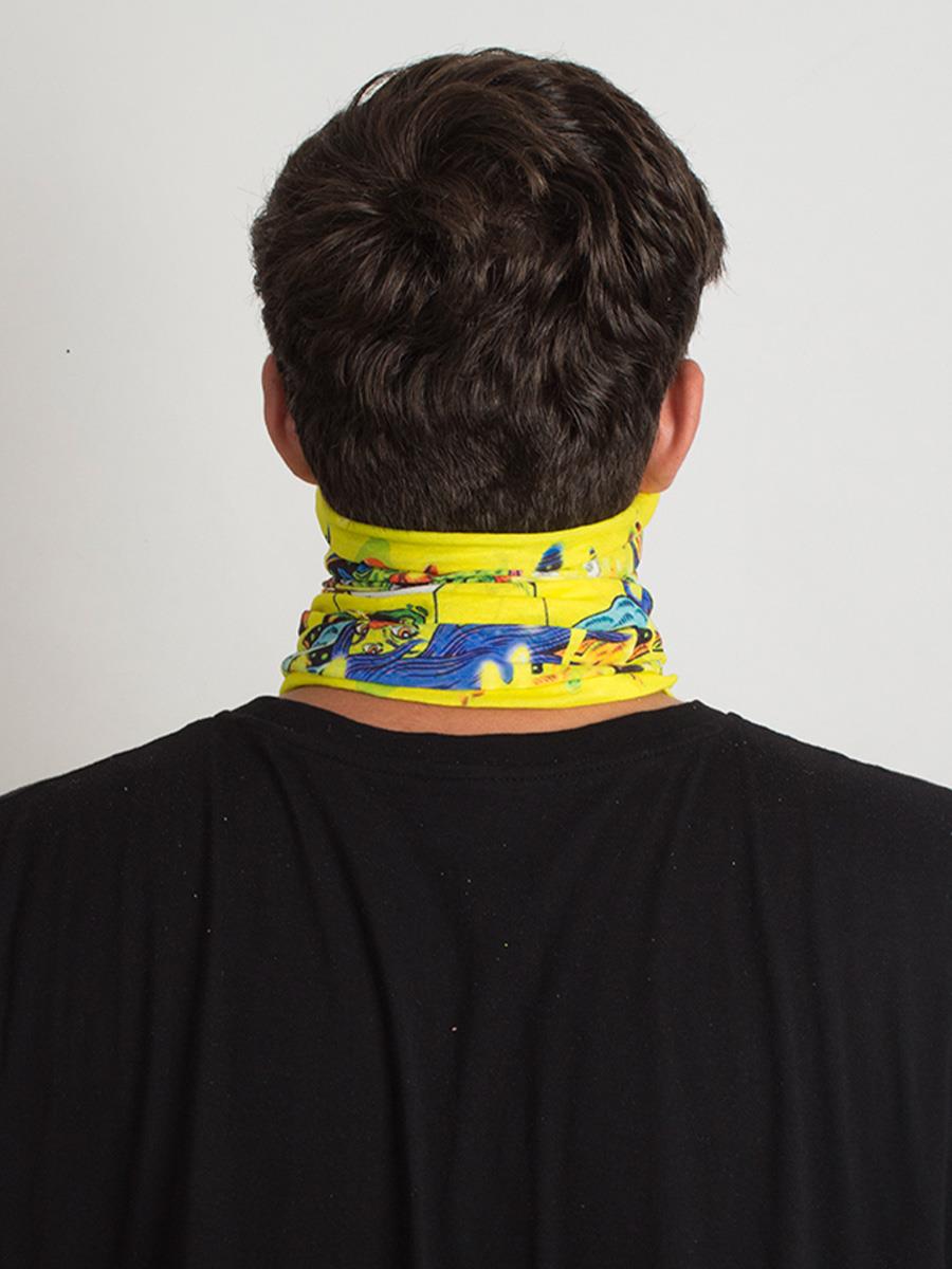 Desenli Unisex Mikrofiber Kapalı Bandana 8751 Desenli Unisex Mikrofiber Kapalı Bandana 8751