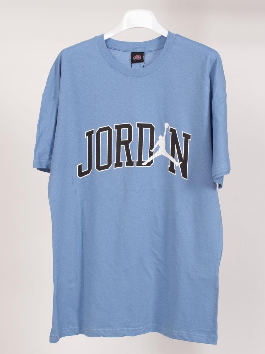 Jordan Baskılı Mavi Basketbol Oversize Tişört NT633 Jordan Baskılı Mavi Basketbol Oversize Tişört NT633