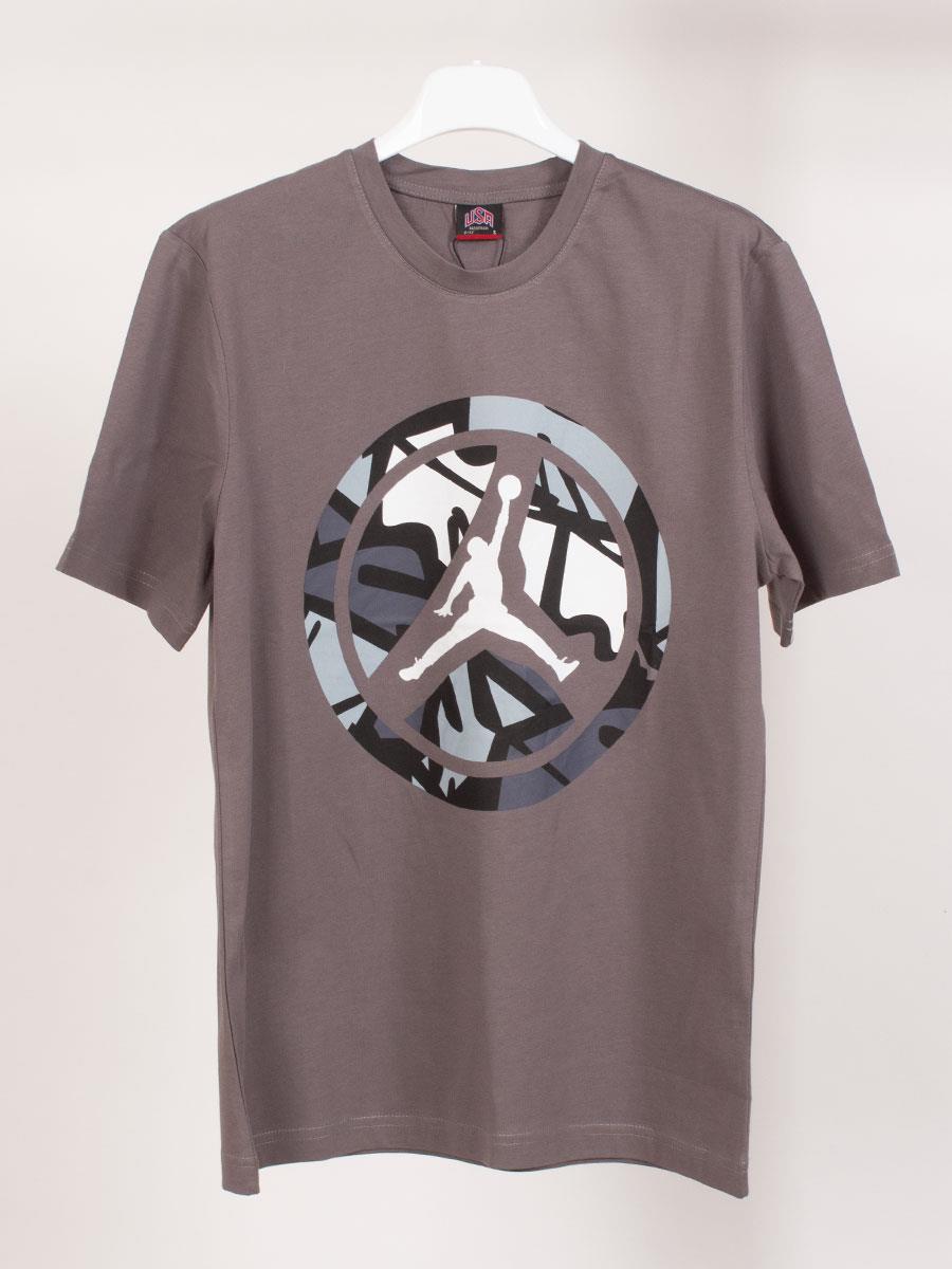 Jordan Gri Basketbol Unisex Tişört NT716 Jordan Gri Basketbol Unisex Tişört NT716