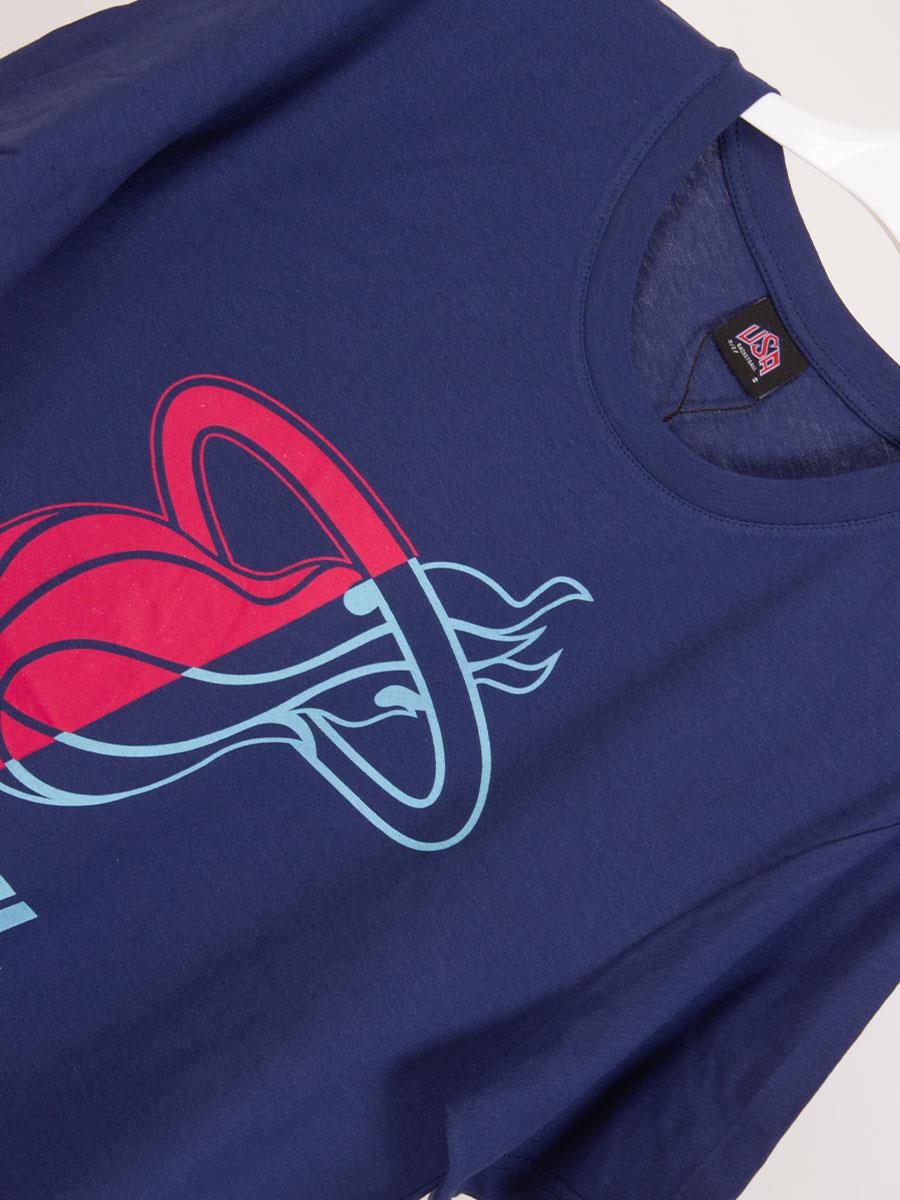 Miami Heats Lacivert Basketbol Unisex Tişört NT705 Miami Heats Lacivert Basketbol Unisex Tişört NT705