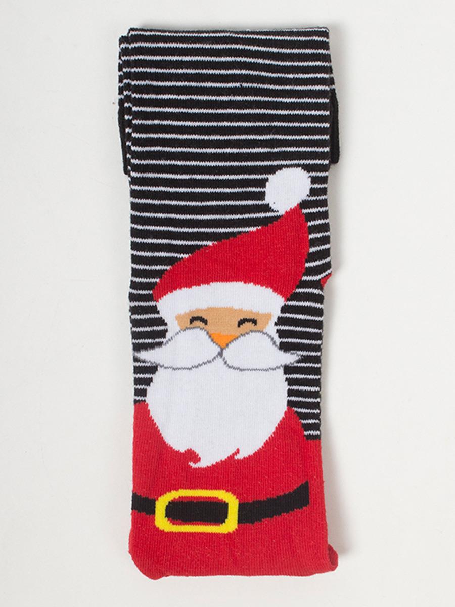 Penye Noel Baba Desenli Çorap NT72 Penye Noel Baba Desenli Çorap NT72