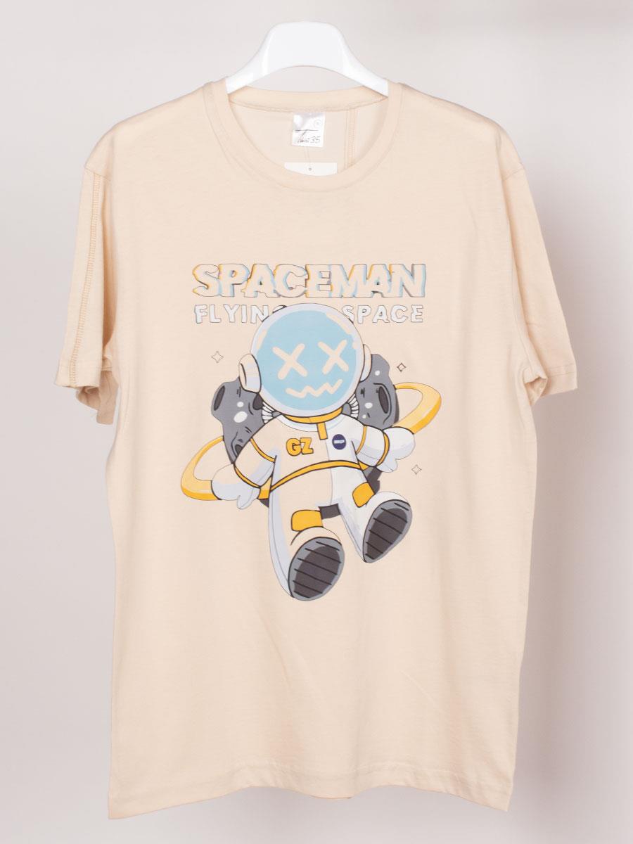 Spaceman Baskılı Unisex Tişört ET15 Spaceman Baskılı Unisex Tişört ET15