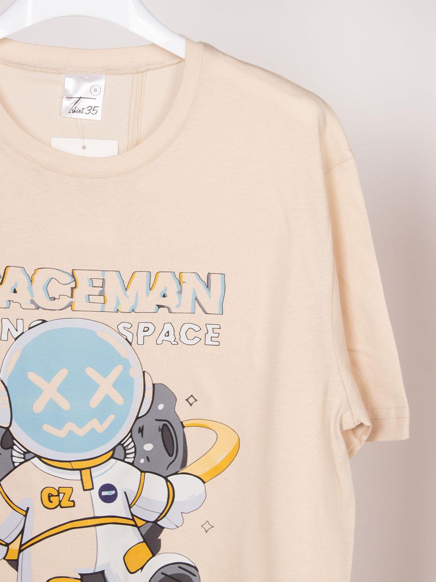 Spaceman Baskılı Unisex Tişört ET15 Spaceman Baskılı Unisex Tişört ET15